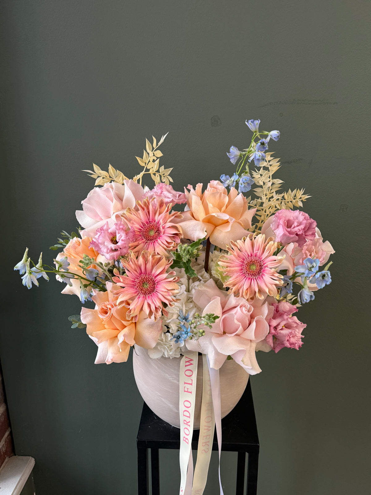 Vase “Lacy Bird” Spring Edition