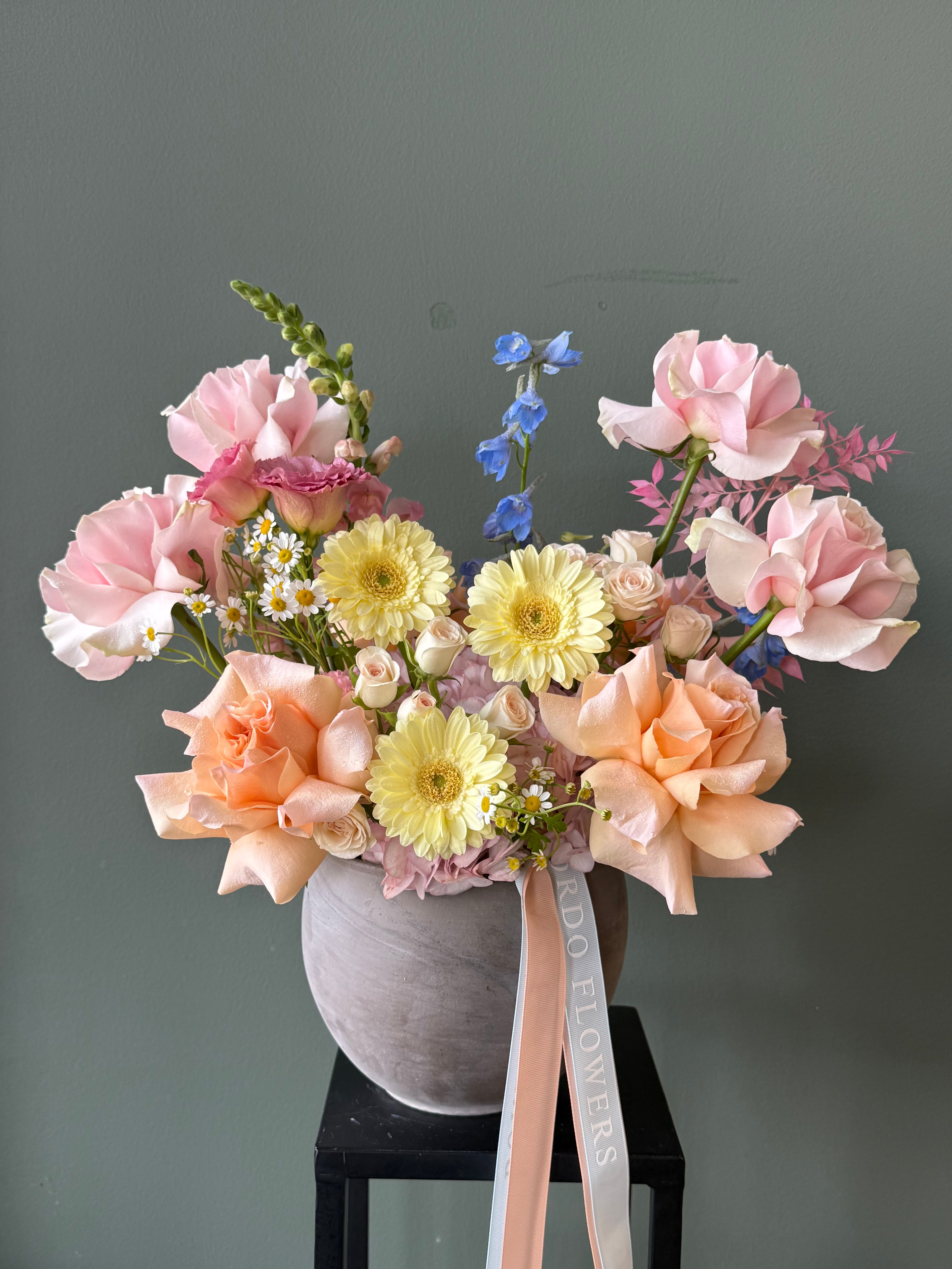 Vase “Lacy Bird” Spring Edition