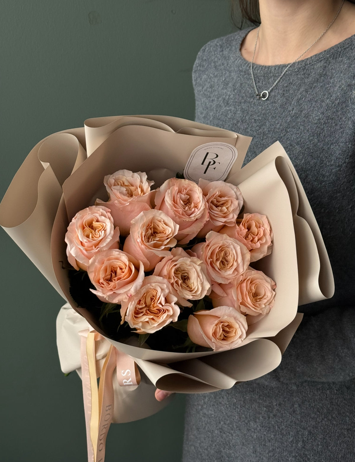 “Dozen of color roses”