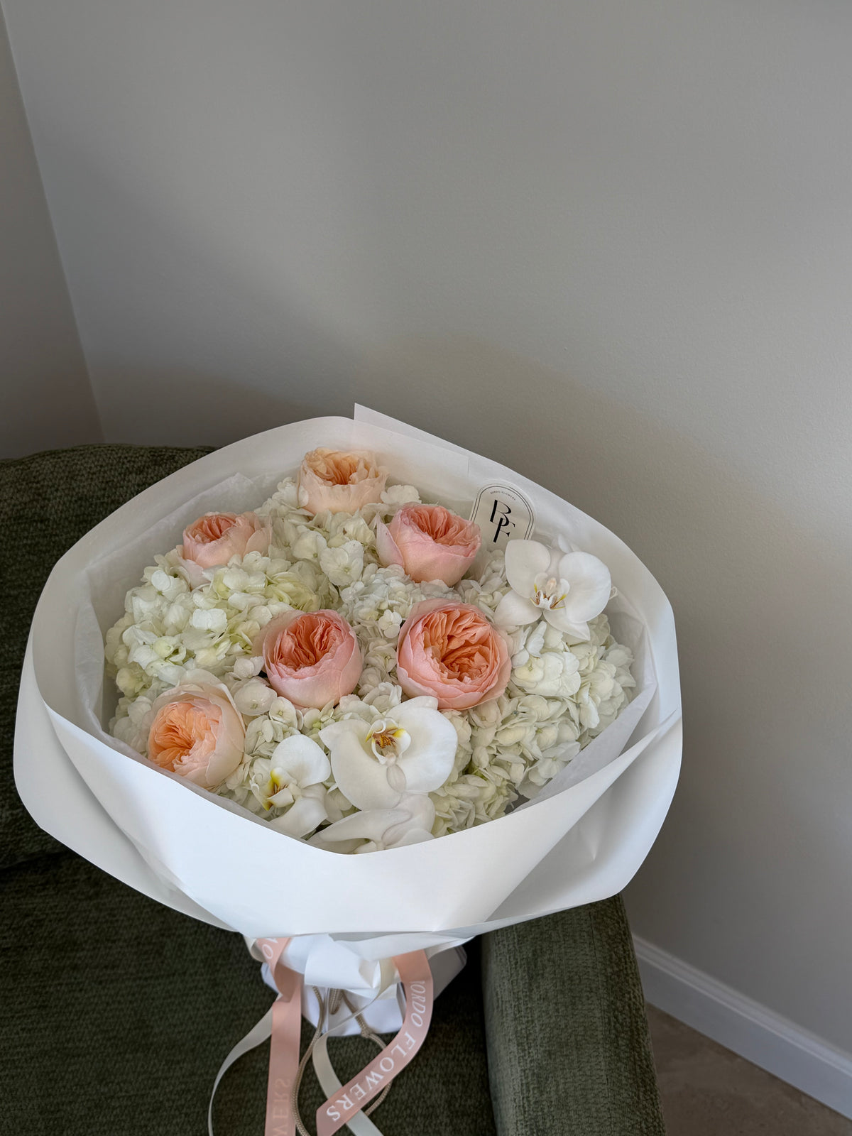 “Peach Fuzz” Bouquet